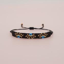 Go2boho Miyuki Beaded Bracelet For Women Bohemian Tiny Seeds Macrame Bracelets Evil Eye Handmade Jewelry Gifts