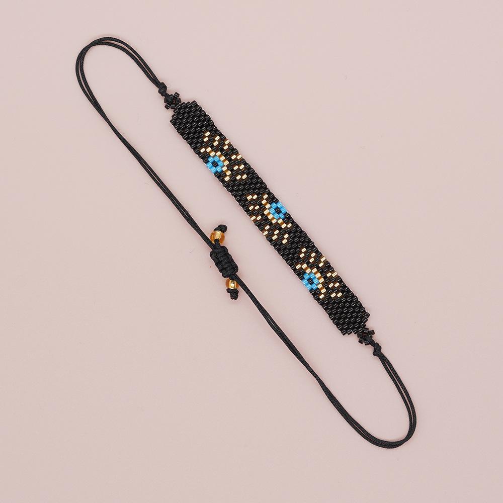 Go2boho Miyuki Beaded Bracelet For Women Bohemian Tiny Seeds Macrame Bracelets Evil Eye Handmade Jewelry Gifts