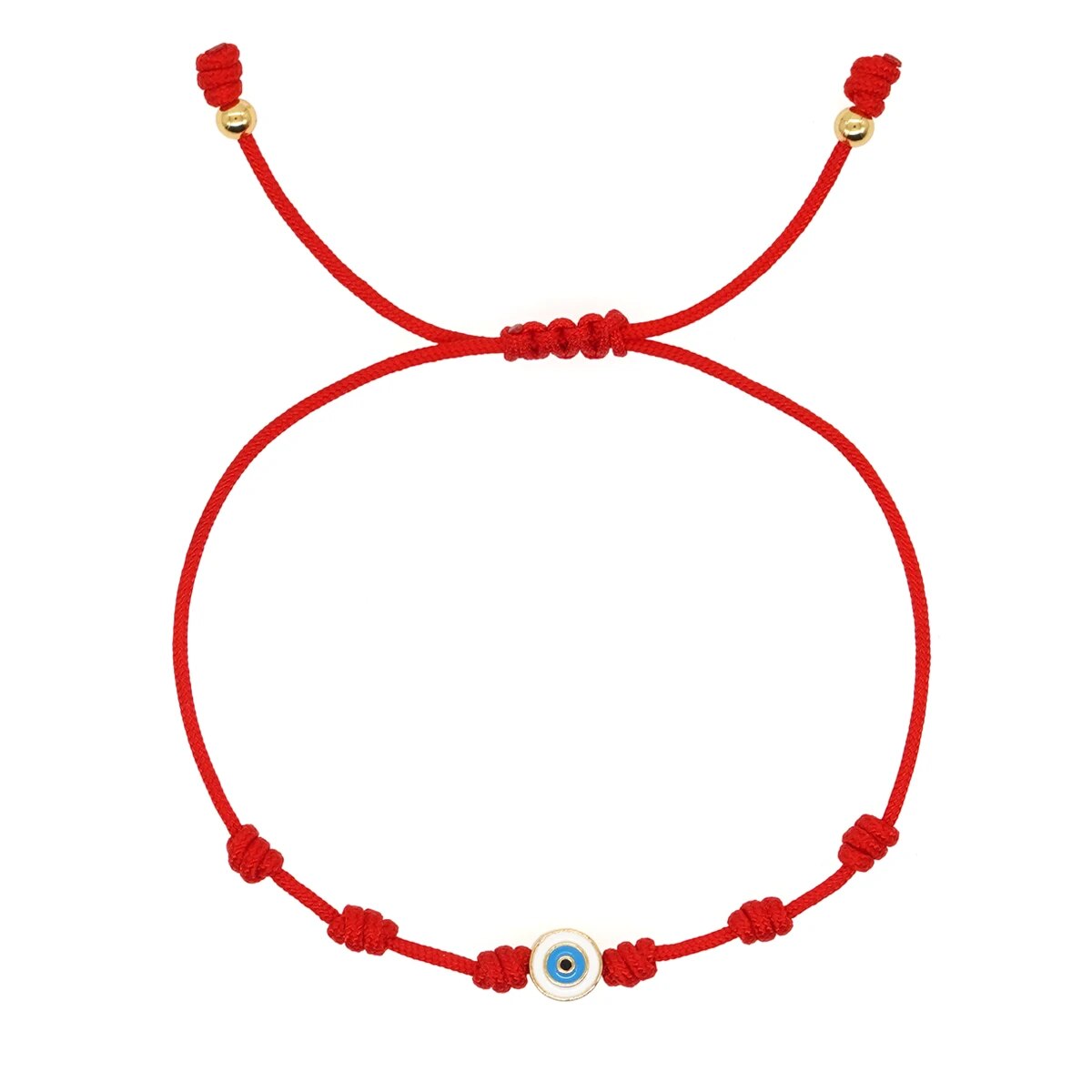 Evil Eye Alloy Beaded Bracelet Lucky Handmade Jewelry For Women JS-B23030901