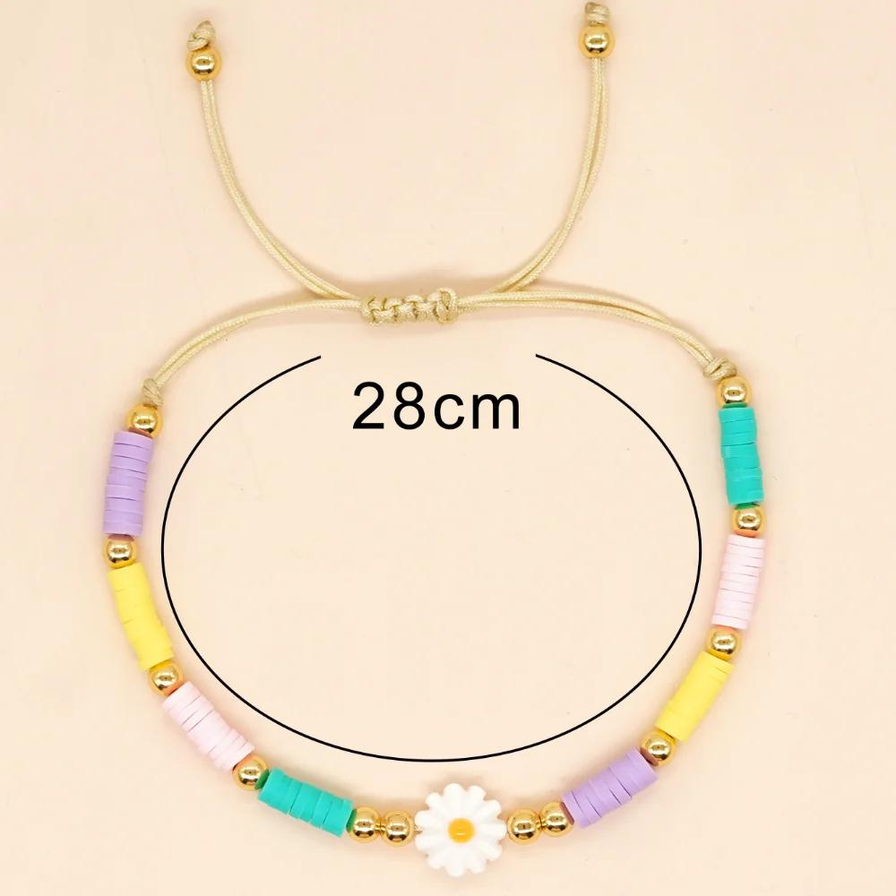 Clay Beaded Bracelet Summer Trendy Handmade jewelry Gifts for Women RT-B23032502